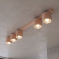 Lampa sufitowa NANO 5 CORAL – koralowa, 5 × GU10 AR111
