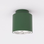 Lampa sufitowa NANO 1 OLIVE GREEN – oliwkowa, GU10 AR111