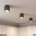 Lampa sufitowa NANO 1 OLIVE GREEN – oliwkowa, GU10 AR111