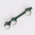 Lampa sufitowa NANO 3 OLIVE GREEN – oliwkowa, 3 × GU10 AR111