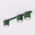 Lampa sufitowa NANO 3 OLIVE GREEN – oliwkowa, 3 × GU10 AR111