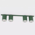 Lampa sufitowa NANO 4 OLIVE GREEN – oliwkowa, 4 × GU10 AR111