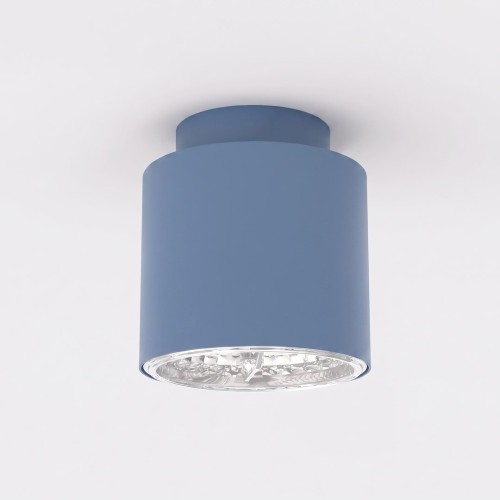 Lampa sufitowa NANO 1 DUSTY BLUE – błękitna, GU10 AR111