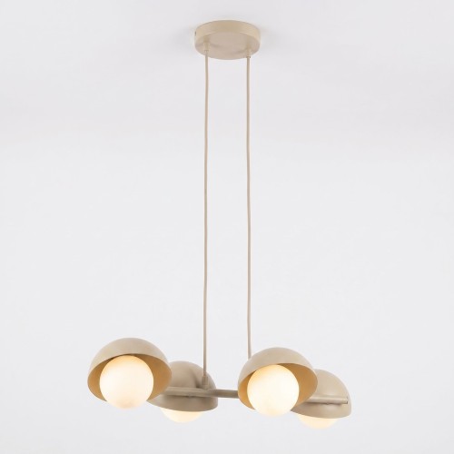 Lampa wisząca BOOM 4 MOKKA – geometryczna forma i cztery punkty świetlne