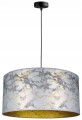 Lampa wisząca abażurowa 1×E27 czarna lub biała – polska produkcja