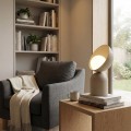 Lampa stołowa BOTO LN1 MOKKA – ciepły kolor i szklany klosz