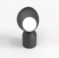 Lampa stołowa BOTO LN1 BLACK – czarna konstrukcja i szklany klosz