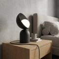 Lampa stołowa BOTO LN1 BLACK – czarna konstrukcja i szklany klosz