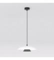 Lampa wisząca BABEL 1 WHITE BL – kaskadowy klosz nad stół lub wyspę