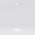 Lampa wisząca BABEL 1 WHITE – biały klosz o kaskadowej formie