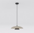 Lampa wisząca BABEL 1 MOKKA BL – kaskadowy klosz w kolorze mokka
