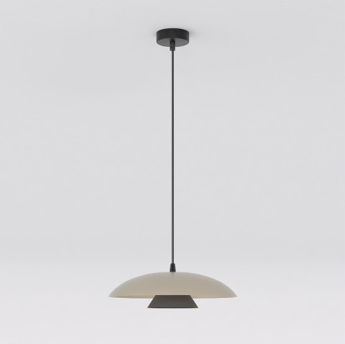Lampa wisząca BABEL 1 MOKKA BL – kaskadowy klosz w kolorze mokka