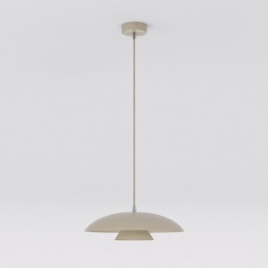 Lampa wisząca BABEL 1 MOKKA – kaskadowy klosz nad stół lub wyspę