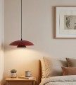 Lampa wisząca BABEL 1 BURGUNDY BL – kaskadowy klosz w kolorze burgundowym