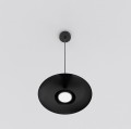 Lampa wisząca BABEL 1 BLACK – czarny klosz o kaskadowej formie