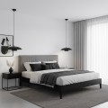 Lampa wisząca BABEL 1 BLACK – czarny klosz o kaskadowej formie