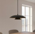 Lampa wisząca BABEL 1 BLACK – czarny klosz o kaskadowej formie