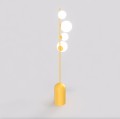 Lampa podłogowa ETNO LP4 ORANGE – cztery punkty światła