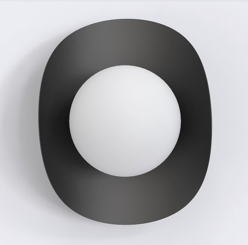 Kinkiet FIERO M K1 BLACK – minimalistyczna forma na ścianę