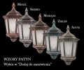 Kinkiet zewnętrzny Adela 7001 BL