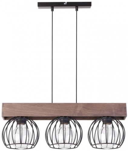 MILAN 3 lampa wisząca BRĄZOWY