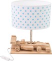Dziecięca lampka biurkowa Wyścigówka kropki 411.23.14 Hellux