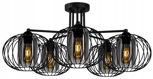 LAMPA WISZĄCA SUFITOWA ŻYRANDOL LOFT #1081 