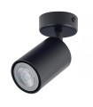 Reflektor ZOOM 1 czarny plafon/spot