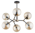 Lampa sufitowa 6-punktowa FOTON MIX GOLD