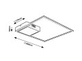 Plafon Sirius 5285 Rabalux 