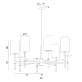 Żyrandol ABRUZZO GOLD 5051 Argon