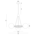 Żyrandol AMALFI 6150 Argon