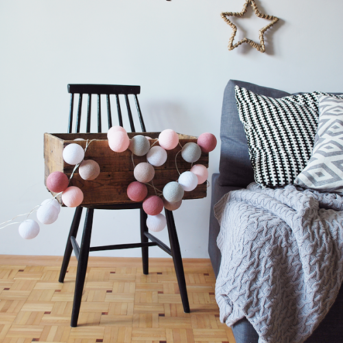 Cotton Ball Lights PETIT 35 szt