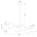 Żyrandol AVALONE 2552 Argon