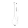 Zwis nowoczesny JESSE 4879 Argon