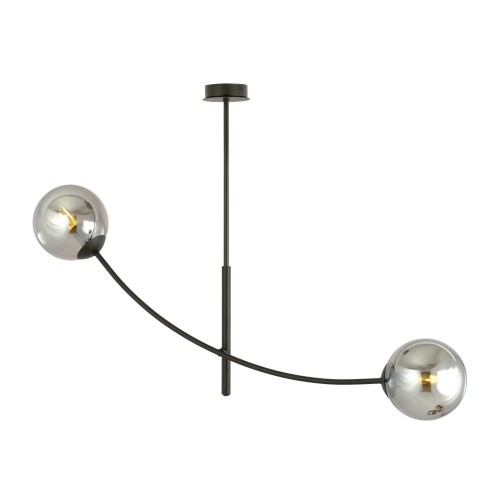 Lampa sufitowa HUNTER 2 BLACK/GRAFIT