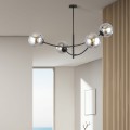 Lampa sufitowa HUNTER 4 BLACK/GRAFIT