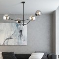 Lampa sufitowa HUNTER 4 BLACK/GRAFIT
