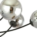 Lampa sufitowa HUNTER 4 BLACK/GRAFIT