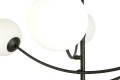 Lampa sufitowa HUNTER 4 BLACK/OPAL