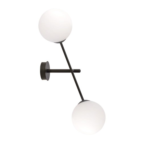 Kinkiet LINEAR K2 BLACK/OPAL