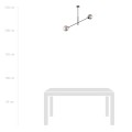 Lampa sufitowa LINEAR 2 BLACK/GRAFIT