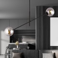 Lampa sufitowa LINEAR 2 BLACK/GRAFIT