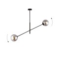 Lampa sufitowa LINEAR 2 BLACK/GRAFIT
