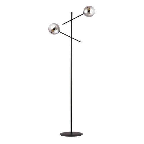 Lampa podłogowa LINEAR LP2 BLACK/GRAFIT