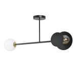 Lampa sufitowa MINERVA 2 BLACK