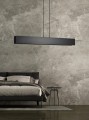 Lampa wisząca minimalistyczna GENTOR 4 BLACK