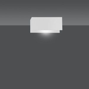 Kinkiet metalowe GENTOR K1 WHITE