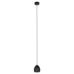 Lampa wisząca 1-punktowa LED nowoczesna COMET ROUND czarny
