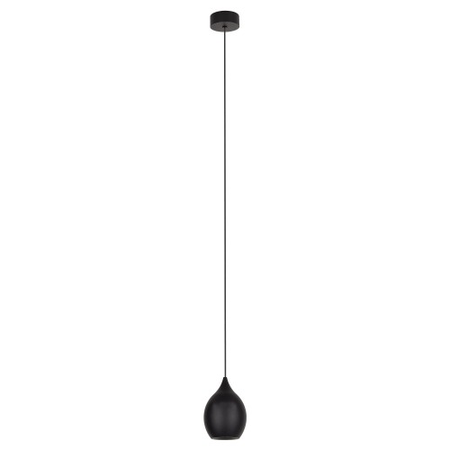 Lampa wisząca 1-punktowa LED nowoczesna COMET DROP czarny